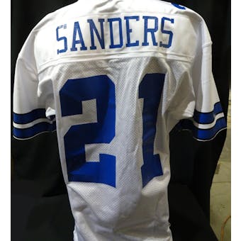 Deion Sanders Dallas Cowboys NFL 75th Throwback Prototype Jersey (98 Nike 46+3) (Reed Buy)