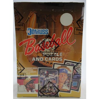 1987 Donruss Baseball Wax Box (BBCE) (FASC) (Reed Buy)