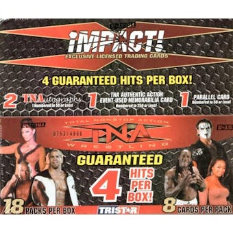 2008 Tristar TNA Impact Wrestling Hobby Box