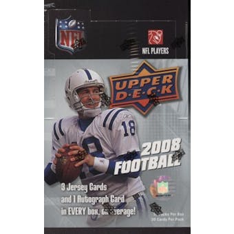 2008 Upper Deck Football Hobby Box