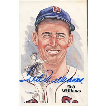 Ted Williams Boston Red Sox Autographed Perez-Steele JSA BB42475 (Reed Buy)