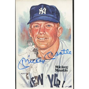 Mickey Mantle New York Yankees Autographed Perez-Steele JSA BB42477 (Reed Buy)