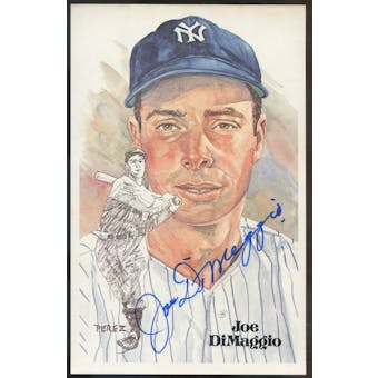 Joe DiMaggio New York Yankees Autographed Perez-Steele JSA BB42480 (Reed Buy)