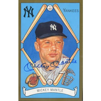 Mickey Mantle New York Yankees Autographed Perez-Steele Master Works JSA BB42483 (Reed Buy)