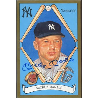 Mickey Mantle New York Yankees Autographed Perez-Steele Master Works JSA BB42484 (Reed Buy)