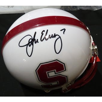 John Elway Stanford Cardinal Autographed Football Mini Helmet PSA/DNA D40140 (Reed Buy)