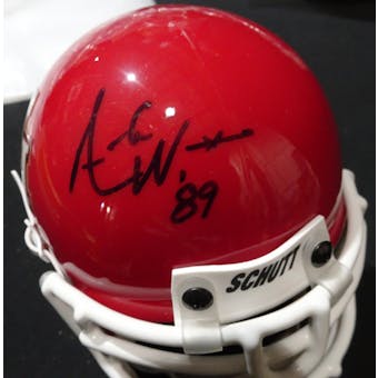 Andre Ware Houston Cougars Autographed Football Mini Helmet ('89) TriStar 0266932 (Reed Buy)