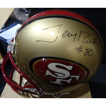 Jerry Rice San Francisco 49ers Autographed ProLine Helmet JSA KK52813 (Reed Buy)