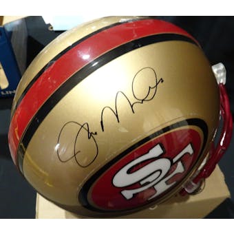 Joe Montana San Francisco 49ers Auto Football ProLine Helmet JSA KK52810 (Reed Buy)