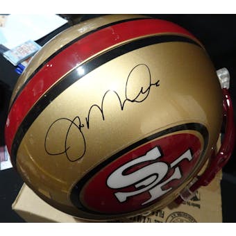 Joe Montana San Francisco 49ers Autographed Football ProLine Helmet JSA KK52809 (Reed Buy)