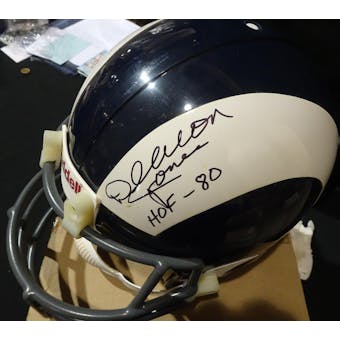 Deacon Jones Los Angeles Rams Autographed ProLine Helmet (HOF 80) JSA KK52817 (Reed Buy)