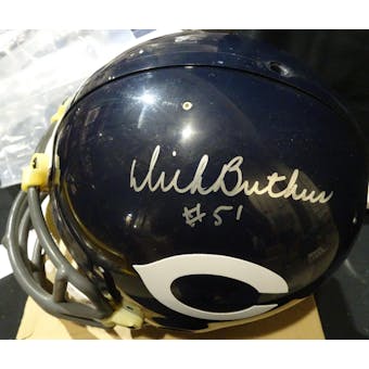 Dick Butkus Chicago Bears Autographed Football ProLine Helmet JSA KK52761 (Reed Buy)