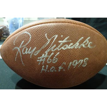 Ray Nitschke Autographed Official NFL Football (HOF 1978) JSA BB54090 (Reed Buy)