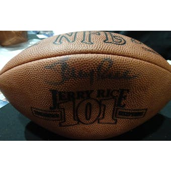 Jerry Rice Autographed Official NFL Football JSA KK52856 (Reed Buy)
