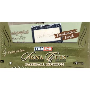 2008 TriStar Signa Cuts Baseball Hobby Box