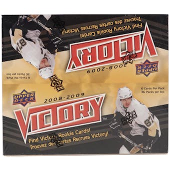2008/09 Upper Deck Victory Hockey Hobby Box