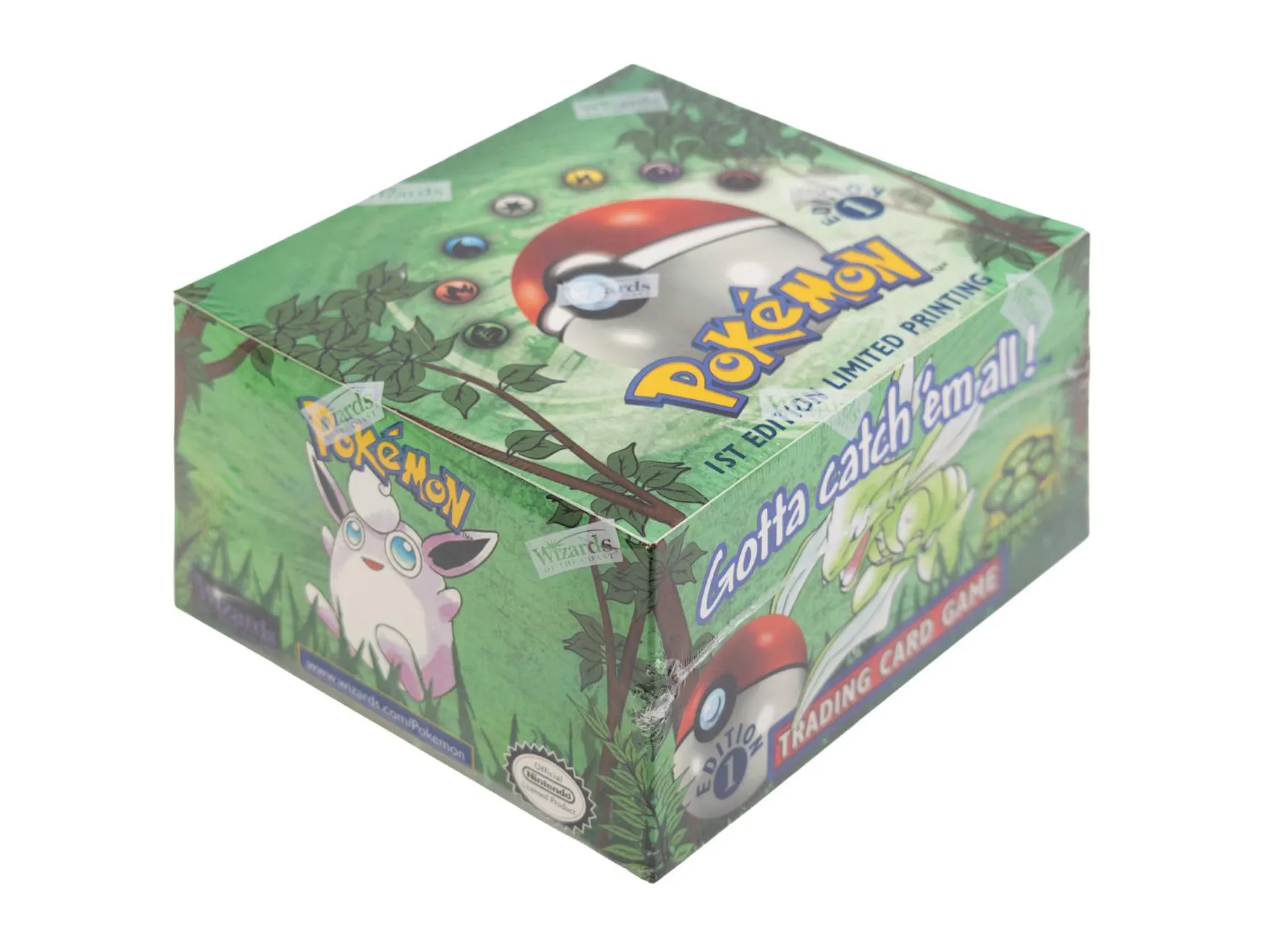 Pokemon Jungle 1st Edition Booster Box WOTC Factory Sealed | DA Card World Pokemon Jungle 1st Edition Booster Box WOTC Factory Sealed | DA Card World