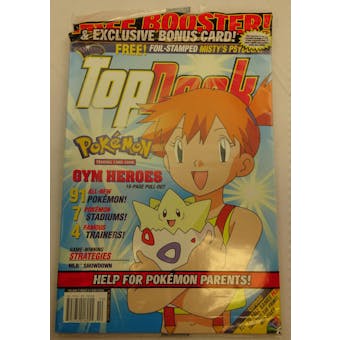 Top Deck Magazine Issue #9 Bagged Pokemon Misty's Psyduck Promo Card (Reed Buy)