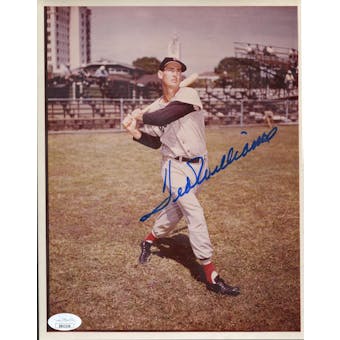 Ted Williams Boston Red Sox Autographed 8x10 Photo JSA BB42558 (Reed Buy)