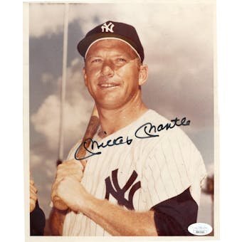 Mickey Mantle New York Yankees Autographed 8x10 Photo JSA BB42560 (Reed Buy)