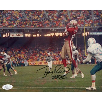 Jerry Rice San Francisco 49ers Autographed 8x10 Photo JSA KK52843 (Reed Buy)