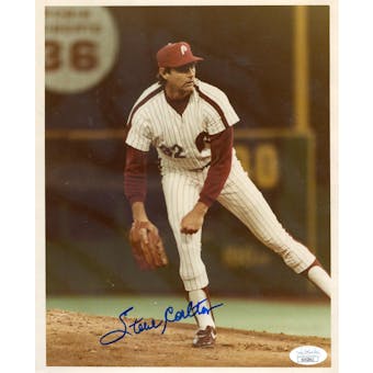 Steve Carlton Philadelphia Phillies Autographed 8x10 Photo JSA KK52842 (Reed Buy)