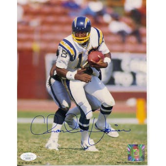 Charlie Joiner San Diego Chargers Autographed 8x10 Photo JSA KK52781 (Reed Buy)