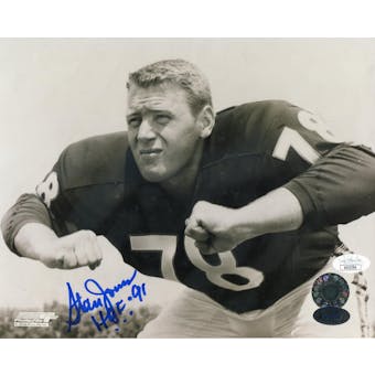Stan Jones Chicago Bears Autographed 8x10 Photo (HOF 91) JSA KK52784 (Reed Buy)