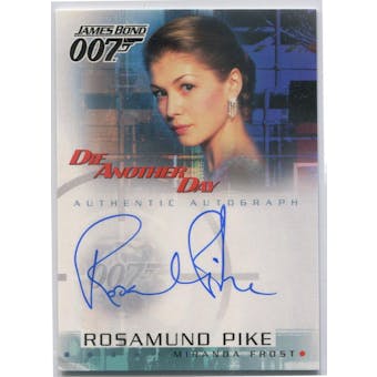 Rosamund Pike Rittenhouse James Bond Die Another Day #A5 Miranda Frost Autograph (Reed Buy)