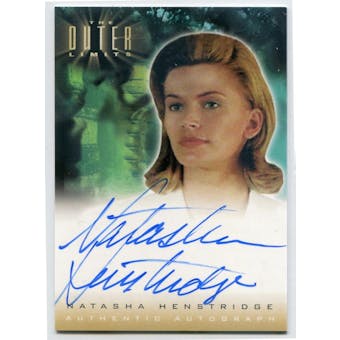 Natasha Henstridge Rittenhouse The Outer Limits #A1 Autograph (Reed Buy)
