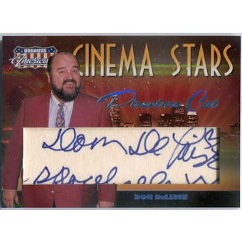 Dom Deluise Donruss Americana Cinema Stars #CS-12 Autograph #/25 (Reed Buy)