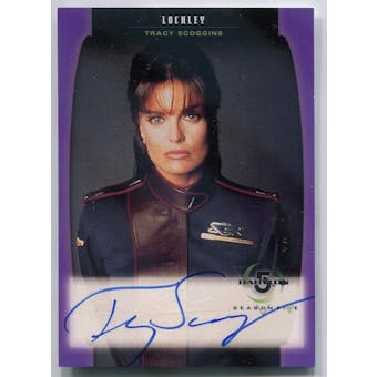 Tracy Scoggins Skybox Babylon 5 #A02 Autograph (Reed Buy)