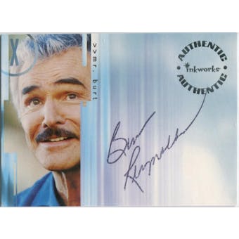 Burt Reynolds Inkworks X-Files Mr. Burt Autograph (Reed Buy)