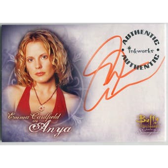 Emma Caufield Inkworks Buffy Women of Sunnydale #A-1 Anya Autograph (Reed Buy)