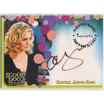 Alicia Silverstone Inkworks Scooby Doo 2 #A-4 Heather Jasper-Howe Autograph (Reed Buy)