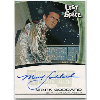 Mark Goddard Rittenhouse Irwin Allen Lost in Space #A12 Major Don West Autograph (Reed Buy)