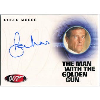Roger Moore Rittenhouse James Bond #A226 Autograph (Reed Buy)