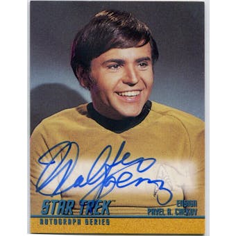 Walter Koenig Skybox Star Trek TOS #A28 Pavel Chekov Autograph (Reed Buy)