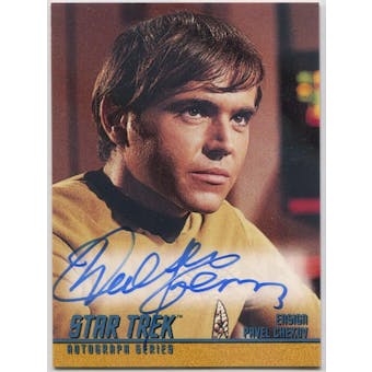 Walter Koenig Skybox Star Trek TOS #A62 Pavel Chekov Autograph (Reed Buy)