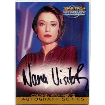 Nana Visitor Rittenhouse Star Trek DS9 #A4 Kira Nerys Autograph (Reed Buy)