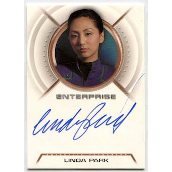 Linda Park Rittenhouse Star Trek Enterprise #A5 Hoshi Sato Autograph (Reed Buy)