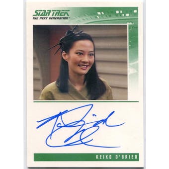 Rosalind Chao Rittenhouse Star Trek TNG Keiko O'Brien Autograph (Reed Buy)