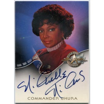 Nichelle Nichols Skybox Star Trek Cinema 2000 #A2 Uhura Autograph (Reed Buy)