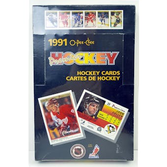 1990/91 O-Pee-Chee Premier Hockey Wax Box (Reed Buy)