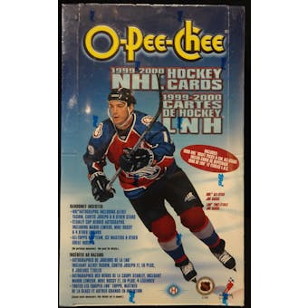 1999/00 O-Pee-Chee Hockey Hobby Box