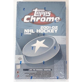 2001/02 Topps Chrome Hockey Hobby Box (Reed Buy)