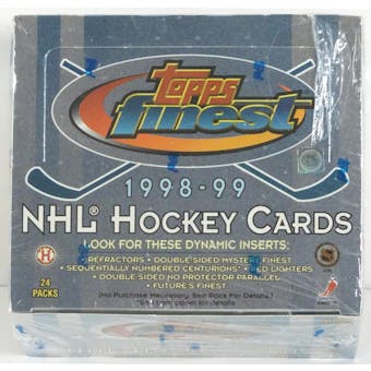 1998/99 Topps Finest Hockey Hobby Box (Reed Buy)