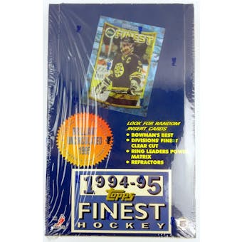 1994/95 Topps Finest Hockey Hobby Box (Reed Buy)