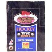 1992/93 Topps Stadium Club Series 2 Hockey Wax Box (Reed Buy)