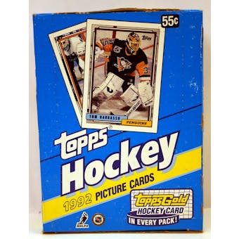 1992/93 Topps Hockey Wax Box (Reed Buy)
